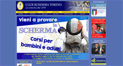 Desktop Screenshot of clubschermatorino.it